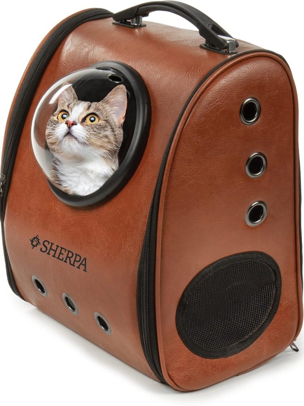 BRAND NEW Sherpa Bubble Cat or dog Carrier Backpack